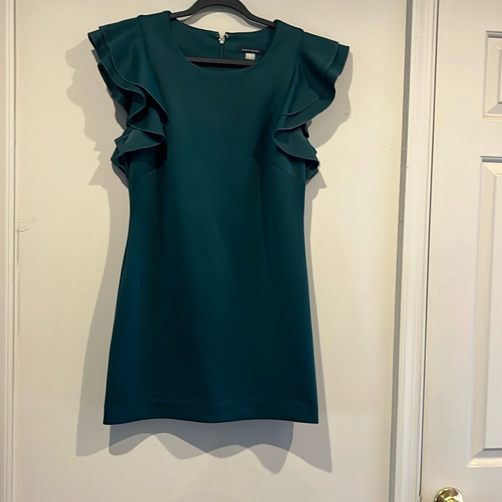 Emerald green shortened Tommy dress!